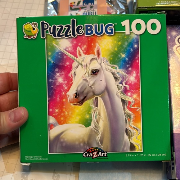 Puzzle lot of small puzzles flat and 3d ages vary 5-8 new nwt and sold as lot - Picture 2 of 9